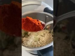 ✨ RECETA de ARROZ CREMOSO de POLLO y VERDURAS con Thermomix TM6!!! 🤗