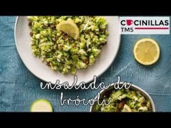 Ensalada de Brócoli en 1 minuto 🥗 | SORPRENDENTEMENTE DELICIOSA | Recetas Thermomix