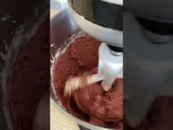 🍪 Galletas red velvet con chocolate blanco 🍪 #galletas🍪 #chocolateblanco #receta Receta