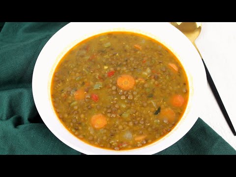 🍲Lentejas guisadas CON VERDURAS en Thermomix🍲 | Receta fácil y saludable
