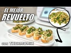 Los mejores HUEVOS REVUELTOS con ESPÁRRAGOS y GAMBAS con THERMOMIX