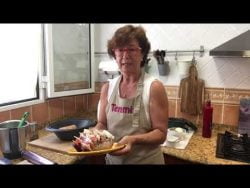 MENU 3 PREPARACIONES CON THERMOMIX: CALDO DE JAMÓN, BERENJENAS CAPRESSE Y FIAMBRE DE POLLO