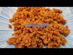Migas de pan, con Thermomix