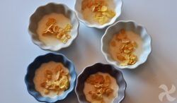 Panna cotta de cereales