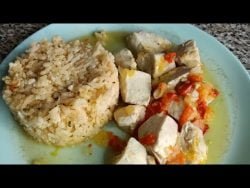 Pechugas de pollo a la provenzal, fácil y rico con Thermomix