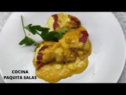 PIMIENTOS DEL PIQUILLO RELLENOS DE BRANDADA DE BACALAO con thermomix/RECETA FACIL/PAQUITA SALAS