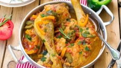 Pollo a la vasca, la auténtica receta del País Vasco francés