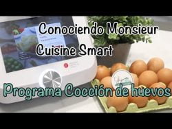 Probando el PROGRAMA COCCIÓN DE HUEVOS de MONSIEUR CUISINE SMART!