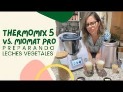 ¿Qué robot hace mejores leches vegetales: Thermomix 5 o Miomat Pro?