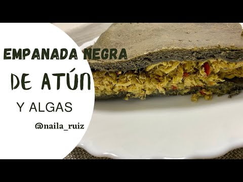 Receta fácil Empanada de atún y algas 🥟Thermomix 💚 receta con subtítulos