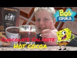 #Receta RECETAS ABSURDAS DE BOB ESPONJA 11. | Chocolate Caliente🍫😋.