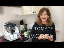 Salsa de tomate con Thermomix / Justa Molina #JustaMolina