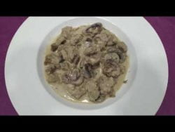 Ternera al Stroganoff Monsieur Cuisine Plus