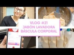Vlog #21 Jabón casero para lavadora con Thermomix y nueva báscula para pesarme #sinocare