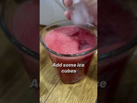 10 seconds Watermelon Juice by Thermomix!