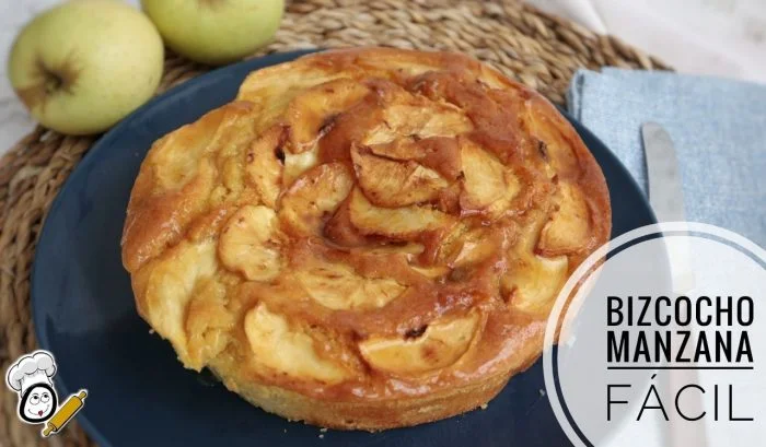 Receta Bizcocho Esponjoso con Manzana en Mambo