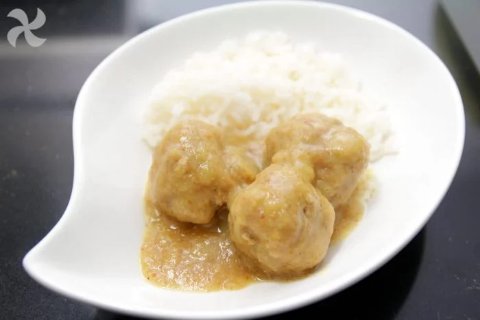 Albóndigas con jamón ibérico
