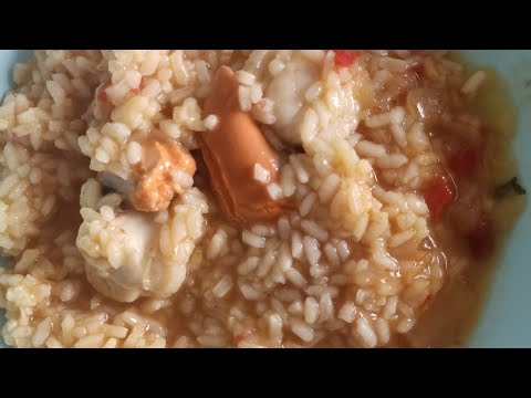 Arroz caldoso con zamburiñas, fácil y rico con Thermomix