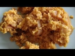Arroz con alcachofas, fácil y rico con Thermomix