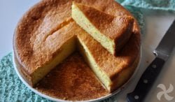 Bizcocho de naranja, zanahoria y manzana