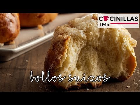 Bollos Suizos | Recetas Thermomix