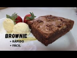 BROWNIE de Chocolate con Nueces / Exquisito / MONSIEUR CUISINE