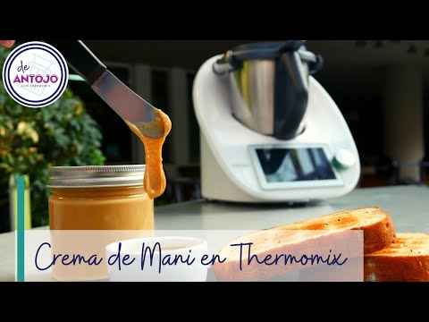 Como hacer Crema de Maní con la thermomix
