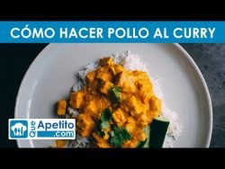 Cómo hacer POLLO AL CURRY 🍗🍴 | RECETA RÁPIDA | QueApetito
