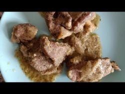Cordero al ajillo, fácil y rico con Thermomix
