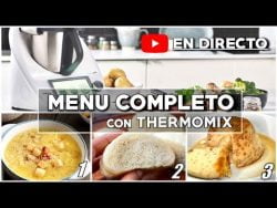 🔴 Nuevo MENU COMPLETO 🤩 con THERMOMIX ✅ en DIRECTO | Saca el máximo partido al VAROMA a NIVELES