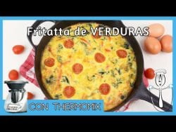 🥚🫑Fritatta de VERDURAS con Thermomix🫑🥚 | Cena fácil y saludable con robot de cocina