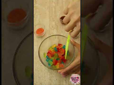 Gomitas de chamoy #receta #shorts #comida