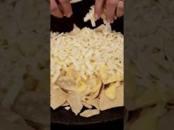 Nachos con carne #receta #nachos #shorts