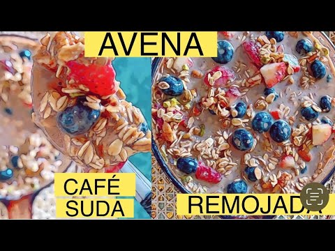 #receta AVENA CAFÉSUDA REMOJADA SALUDABLE YUMMY 😋 #video #vlogs #usa @Luzmary Wiley