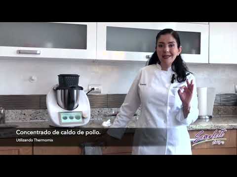 Receta Thermomix | Concentrado de consomé de pollo