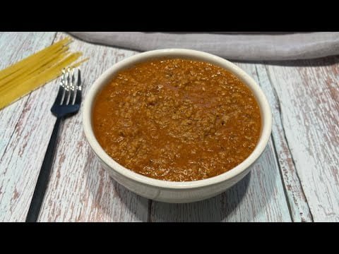 Salsa BOLOÑESA EN MONSIEUR CUISINE SMART (válida para MCC y MCP)