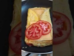 Súper sandwich Receta viral de tiktok sigueme para más #receta #comida #rico