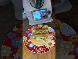 Taquitos de camarón al chipotle en #thermomix #shorts