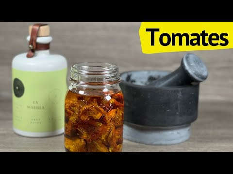 TOMATES SECOS EN ACEITE – #SHORTS