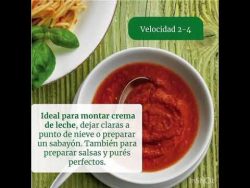 Velocidades del Thermomix