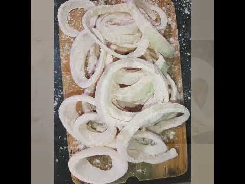 Aros de cebolla casero. #food #comida #receta #recetasfaciles #comidacasera