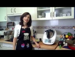 Bacalao con gambones y chirlas en thermomix.