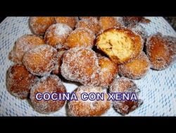 Buñuelos de calabaza, con Thermomix, muy fáciles y rápidos de hacer