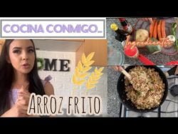 COCINA CONMIGO ARROZ FRITO 🧡 RECETA FÁCIL Y ECONÓMICA #arrozfrito #recetasfaciles #recetademama