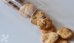 Cookies con pasas y almendras