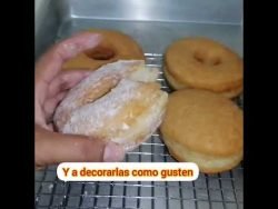 #Donuts esponjosas para tu #negocio #receta #donas #pty #colombia