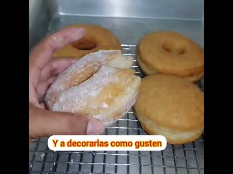 #Donuts esponjosas para tu #negocio #receta #donas #pty #colombia