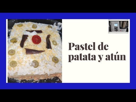 ✅👩‍🍳Pastel frío de patata en Monsieur Cuisine