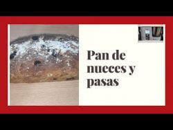 ✅Pan de nueces y pasas👩‍🍳en Monsieur Cuisine🎬🚀🚀