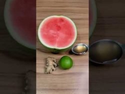 Está bebida deliciosa hace que tú organismo trabaje más rápido #receta #natural #bebidassaludables